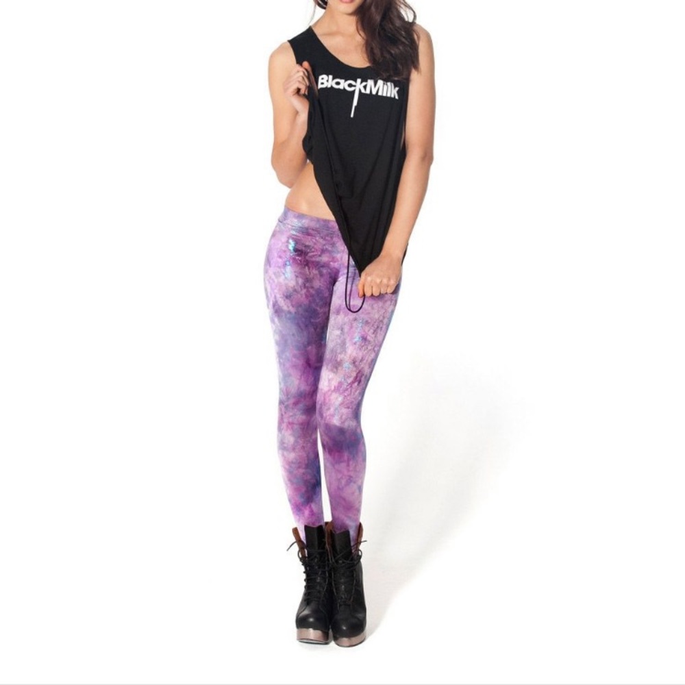 Iso Blackmilk Fairy Paint Lavender Leggings